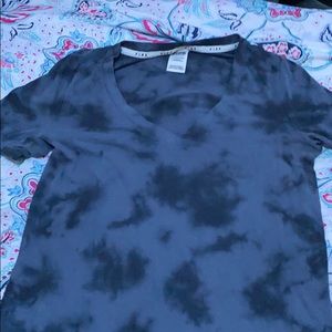 Short sleeve Marbled black and grey PINK shirt